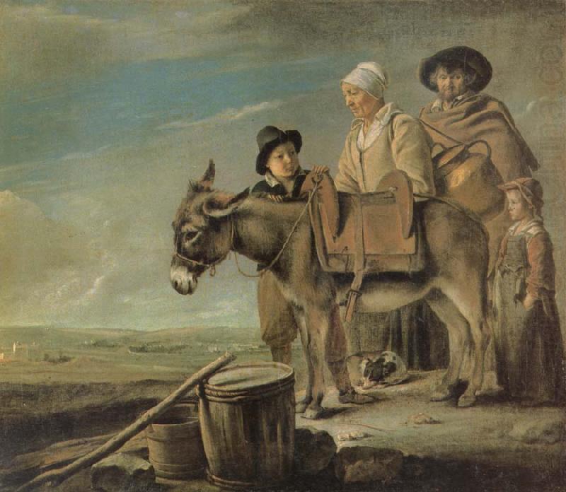 Louis Le Nain The Milkwoman-s Family oil painting picture
